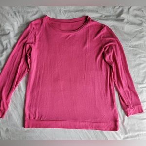 Zyia Fuschia Boyfriend Sweater
